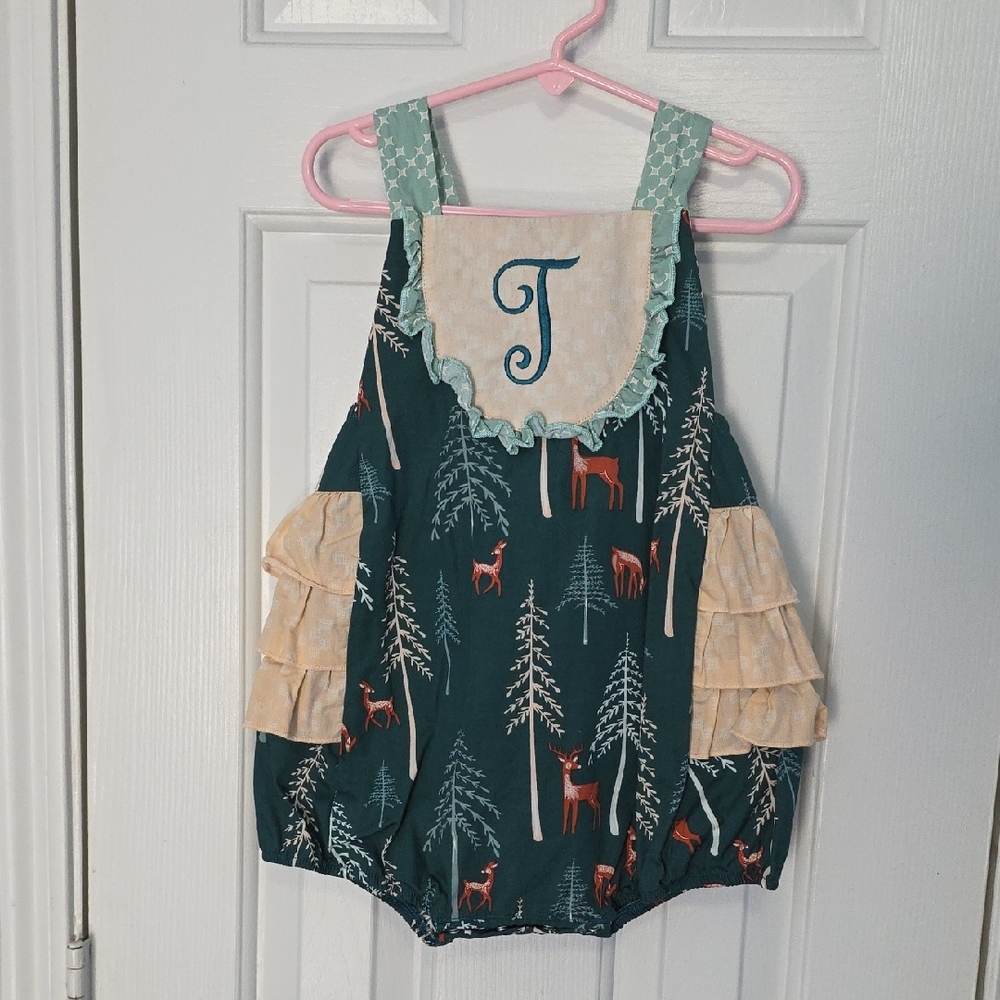 Charming Forest Print Kids Bodysuit